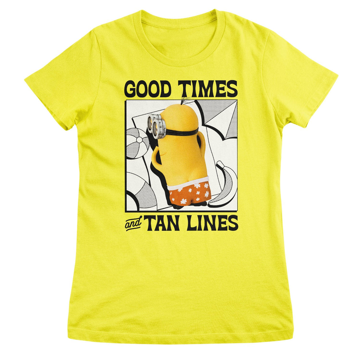 Minions - Good Times & Tan Lines Girly Tee