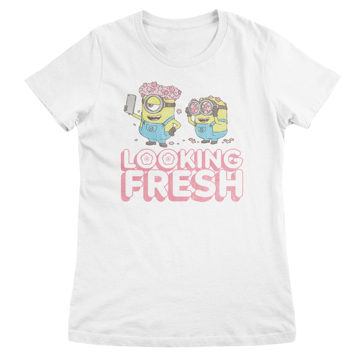 Minions Looking Fresh Girly Tee