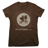 E.T. Washed Grid Girly Tee