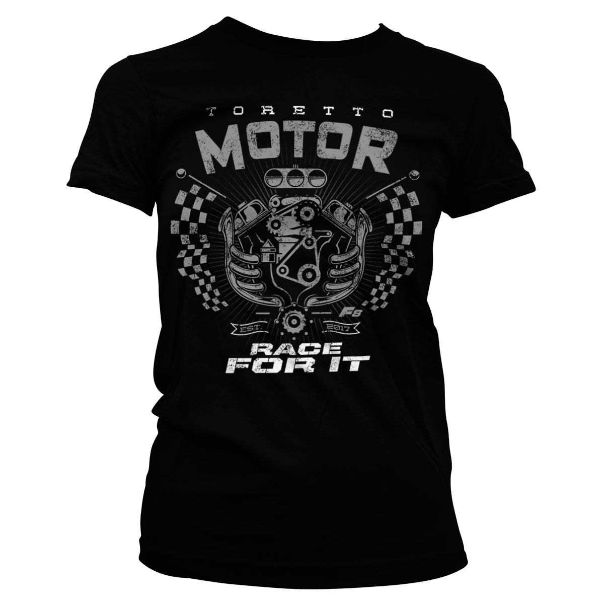 Toretto Motor - Race For It Girly Tee