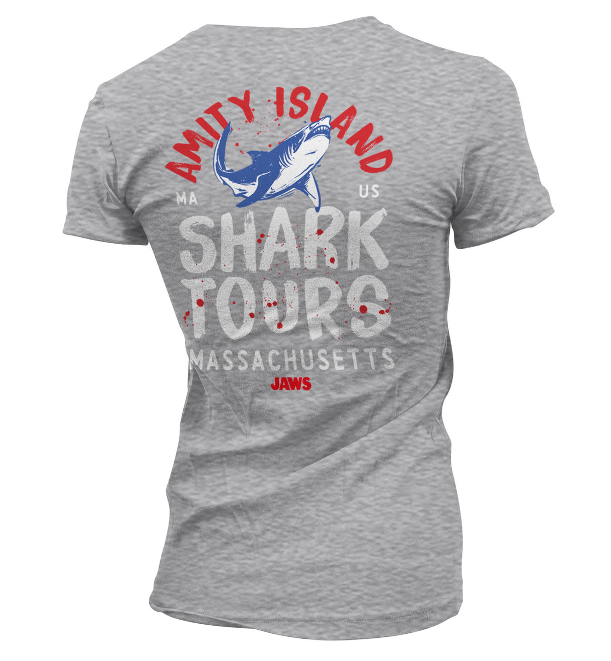 Amity Island Shark Tours Girly Tee