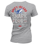 Amity Island Shark Tours Girly Tee