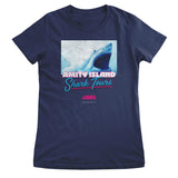 Jaws - Amity Island Shark Tours Girly Tee