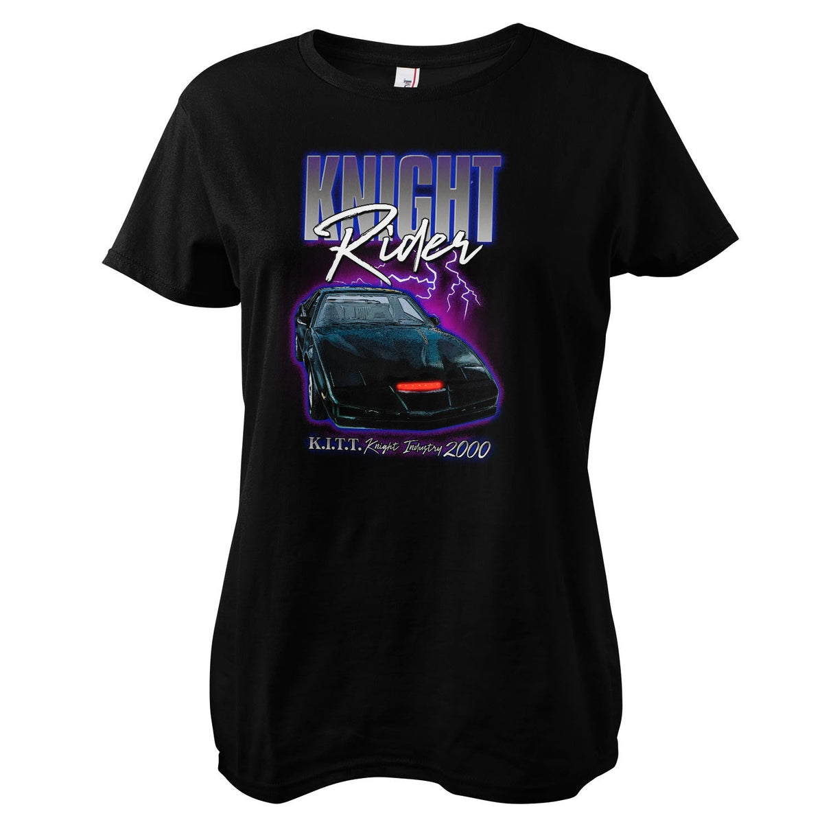 Kight Rider Lightning K.I.T.T. Girly Tee
