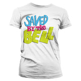 Saved By The Bell Distressed Logo Girly Tee