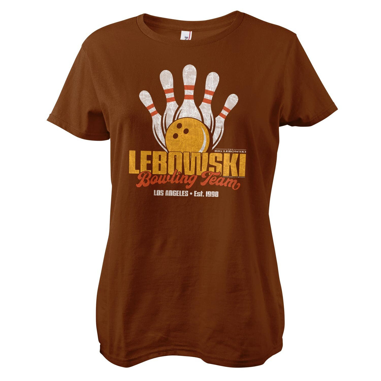 Lebowski Bowling Team Girly Tee