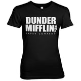 Dunder Mifflin Inc. Logo Girly Tee