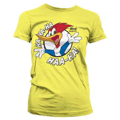 Woody Woodpecker HAHAHA Girly Tee