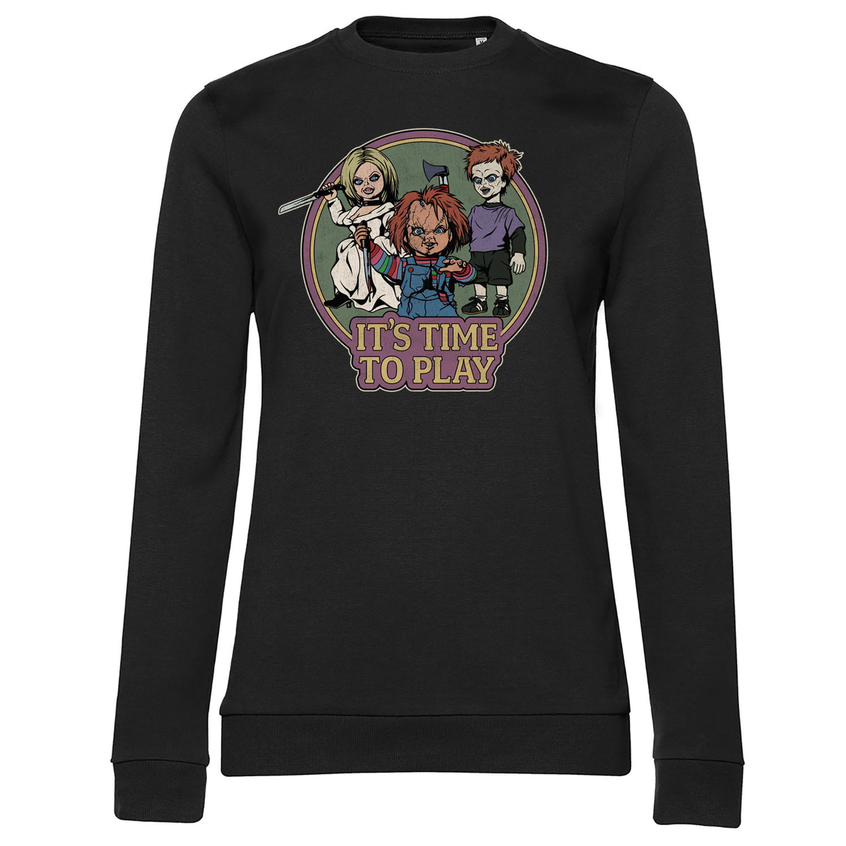 Chucky - It's Time To Play Girly Sweatshirt