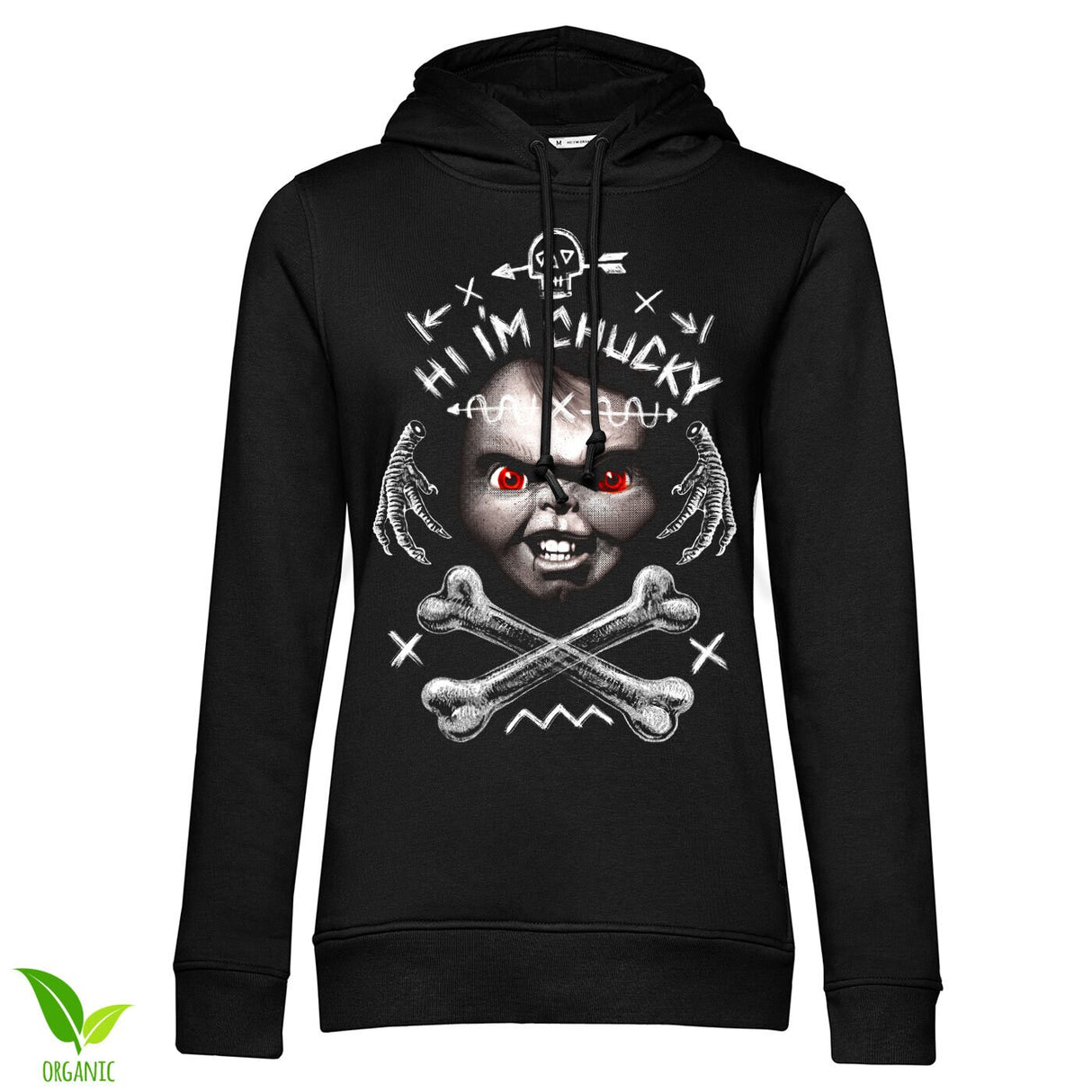 Hi I'm Chucky Girls Hoodie