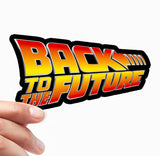 Back To The Future Logotype Sticker