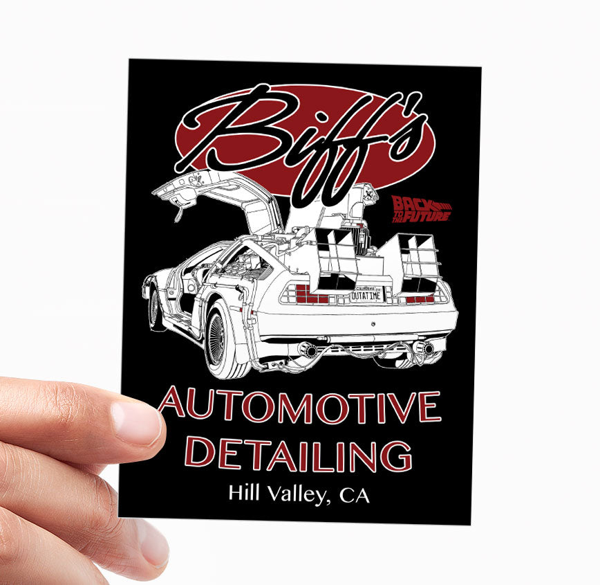 Biff's Automotive Detailing Sticker