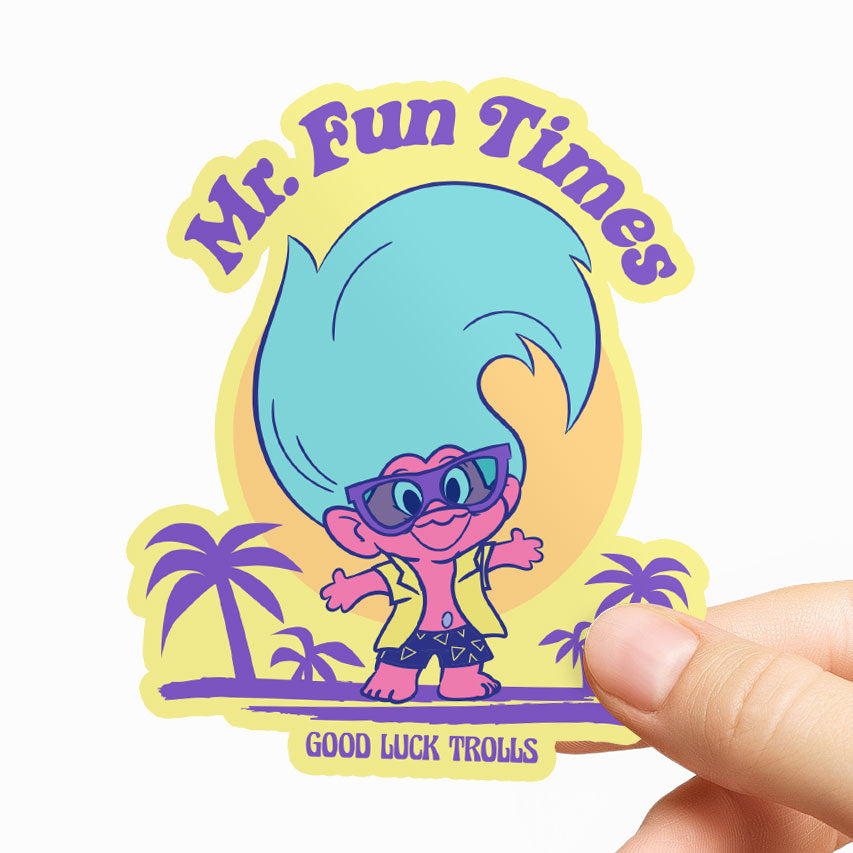 Mr Fun Times Sticker