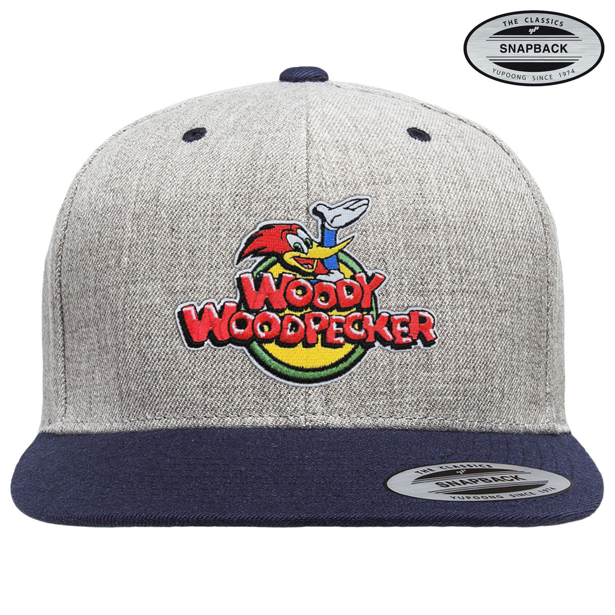 Woody Woodpecker Classic Logo Premium Snapback Cap