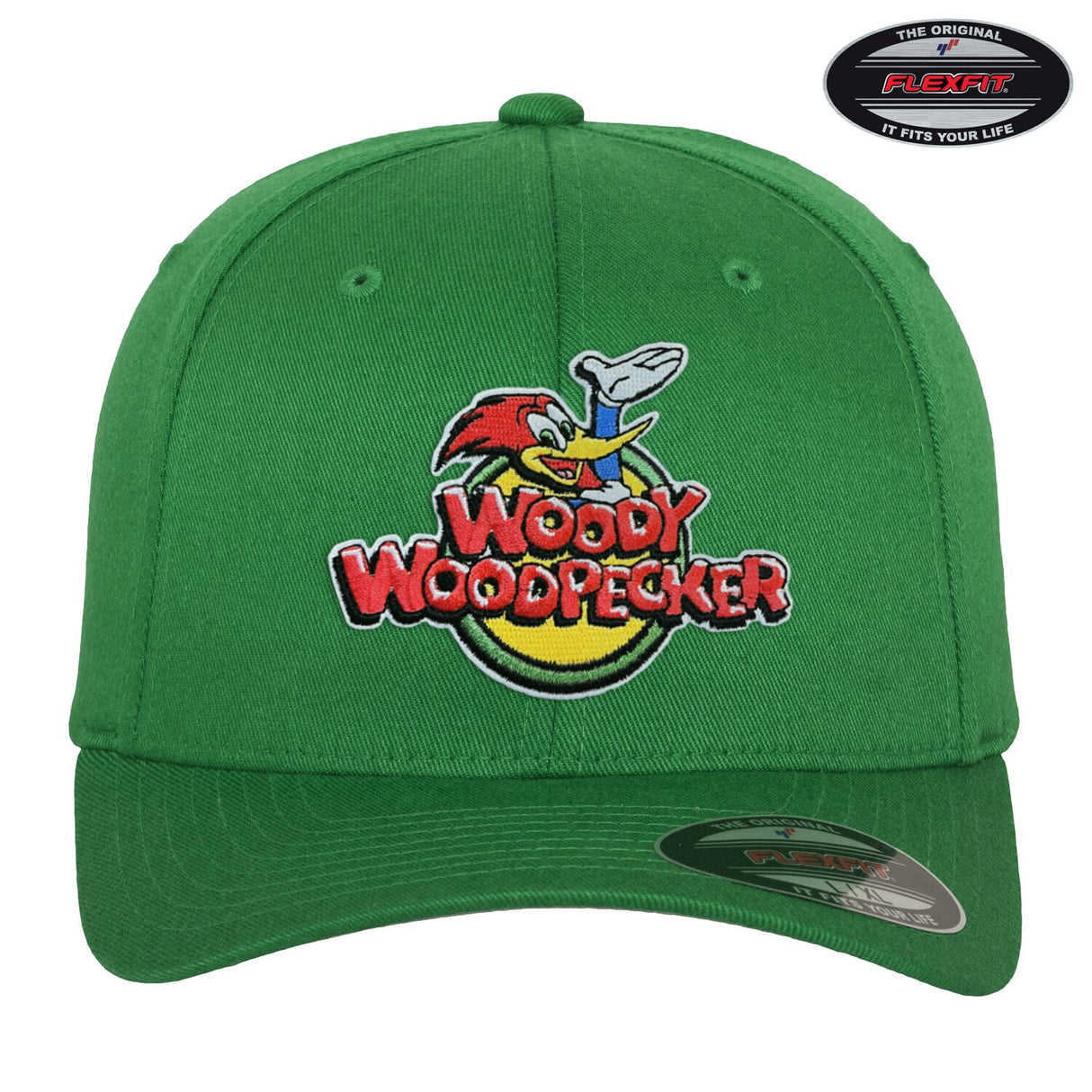 Woody Woodpecker Classic Logo Flexfit Cap