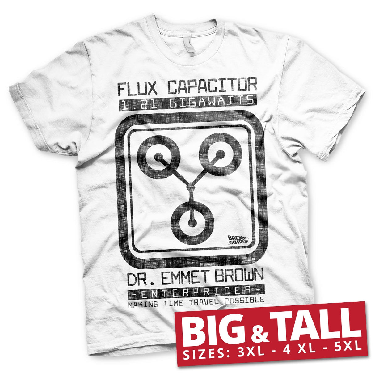 Flux Capacitor Big & Tall T-Shirt