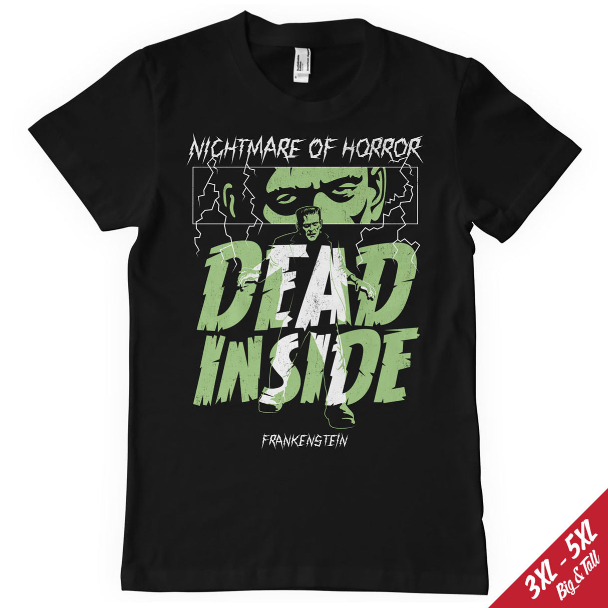 Frankenstein - Dead Inside Big & Tall T-Shirt