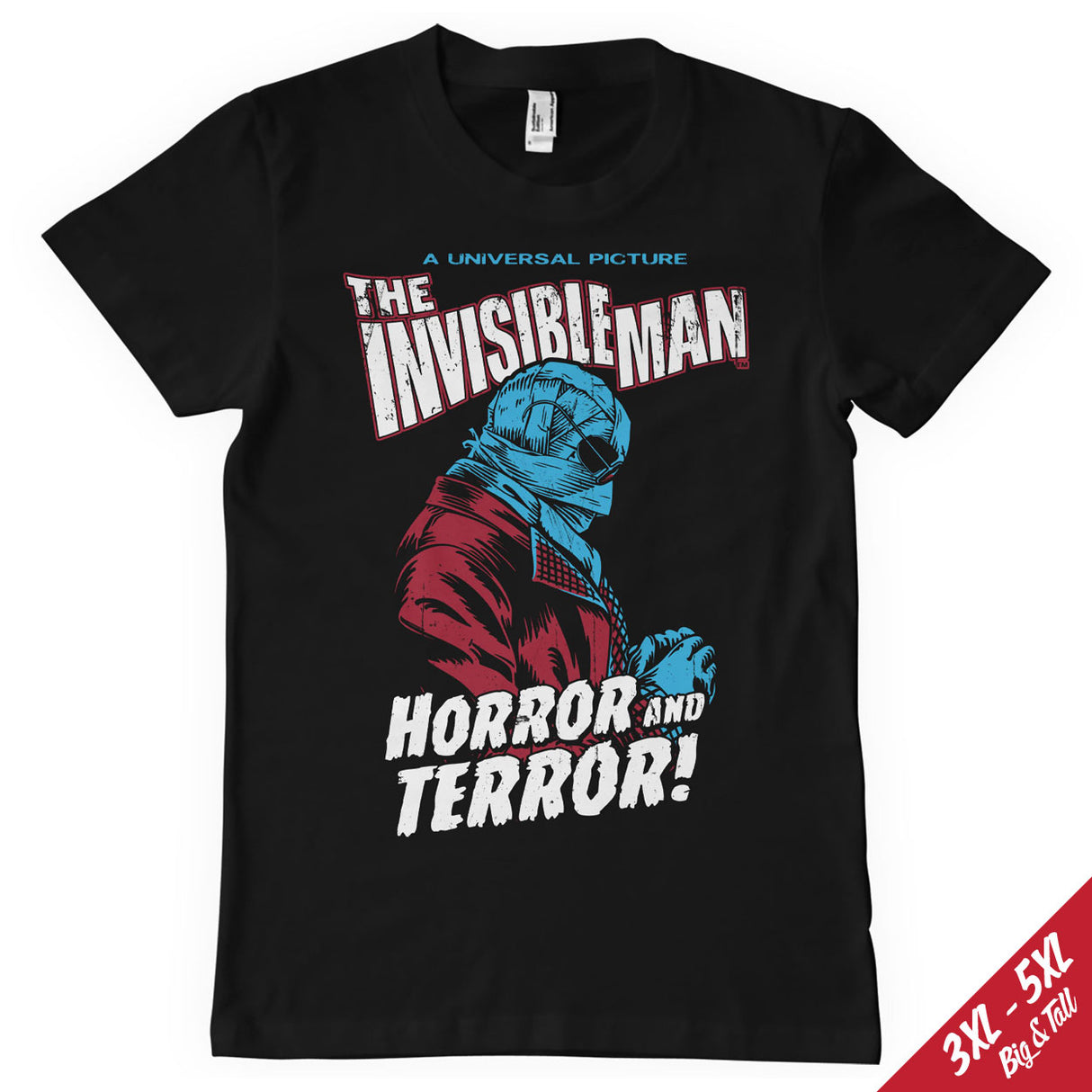 The Invisible Man Big & Tall T-Shirt