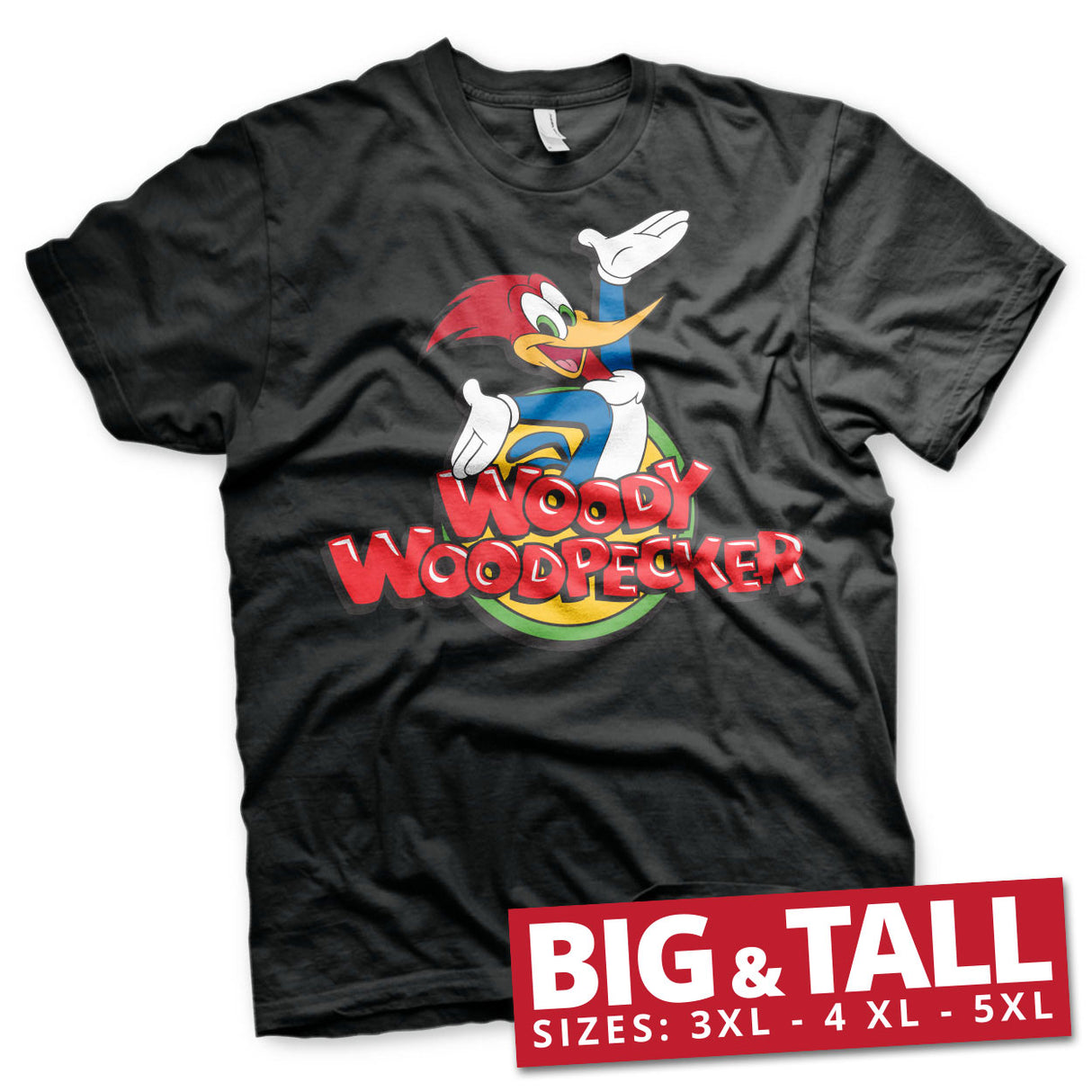 Woody Woodpecker Classic Logo Big & Tall T-Shirt