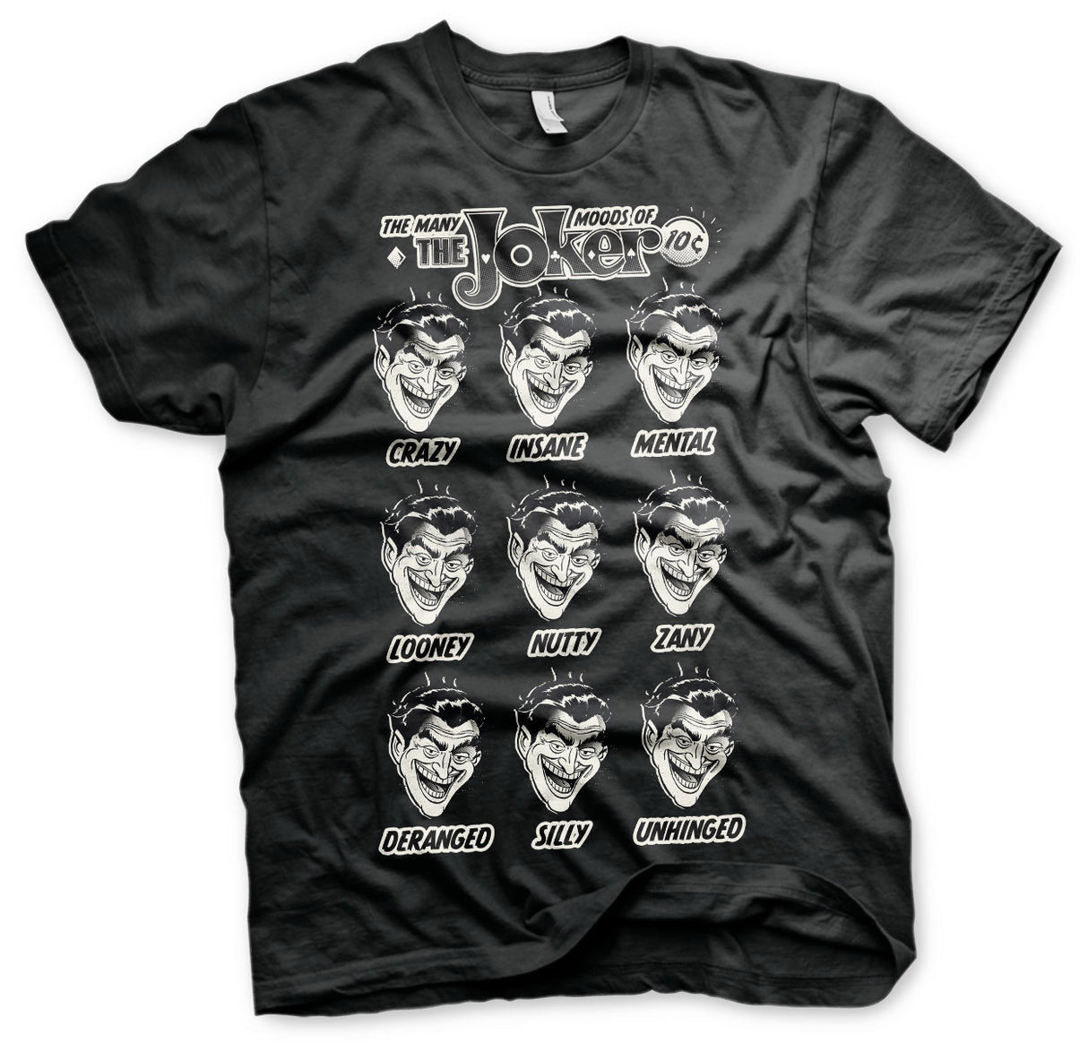 The Many Moods Of The Joker T-Shirt