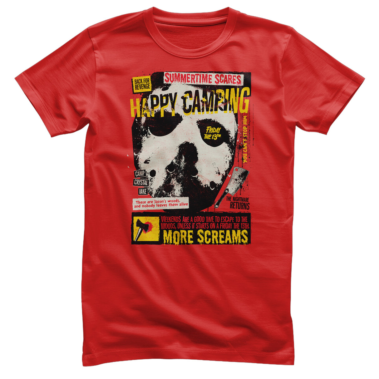 Friday The 13th - Happy Camping T-Shirt