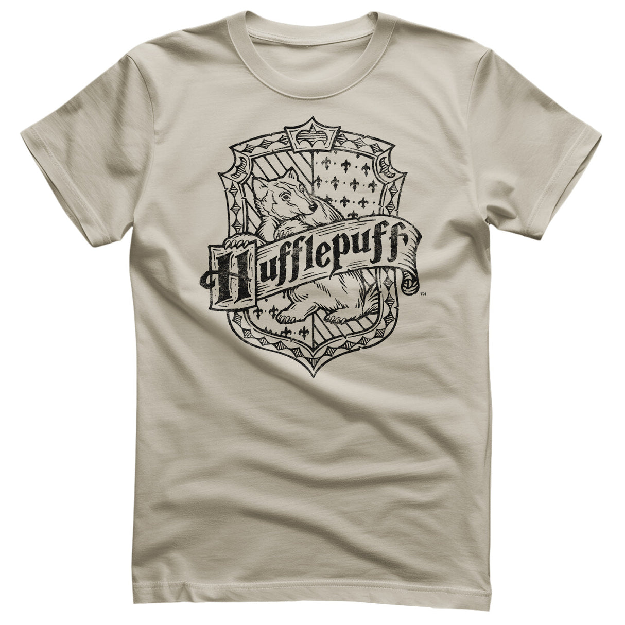 Harry Potter - Hufflepuff Washed Crest T-Shirt