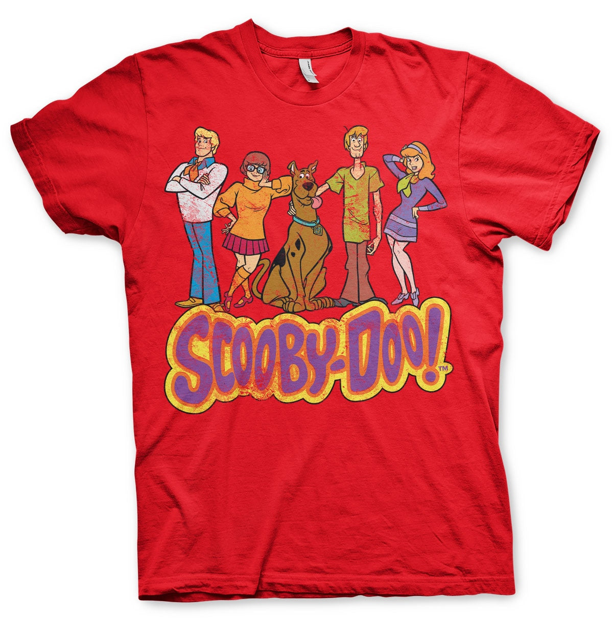 Team Scooby Doo Distressed T-Shirt