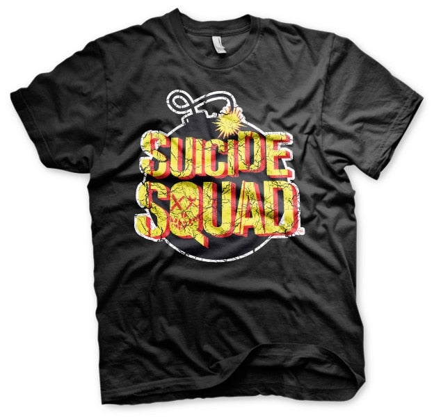 Suicide Squad Bomb Logo T-Shirt