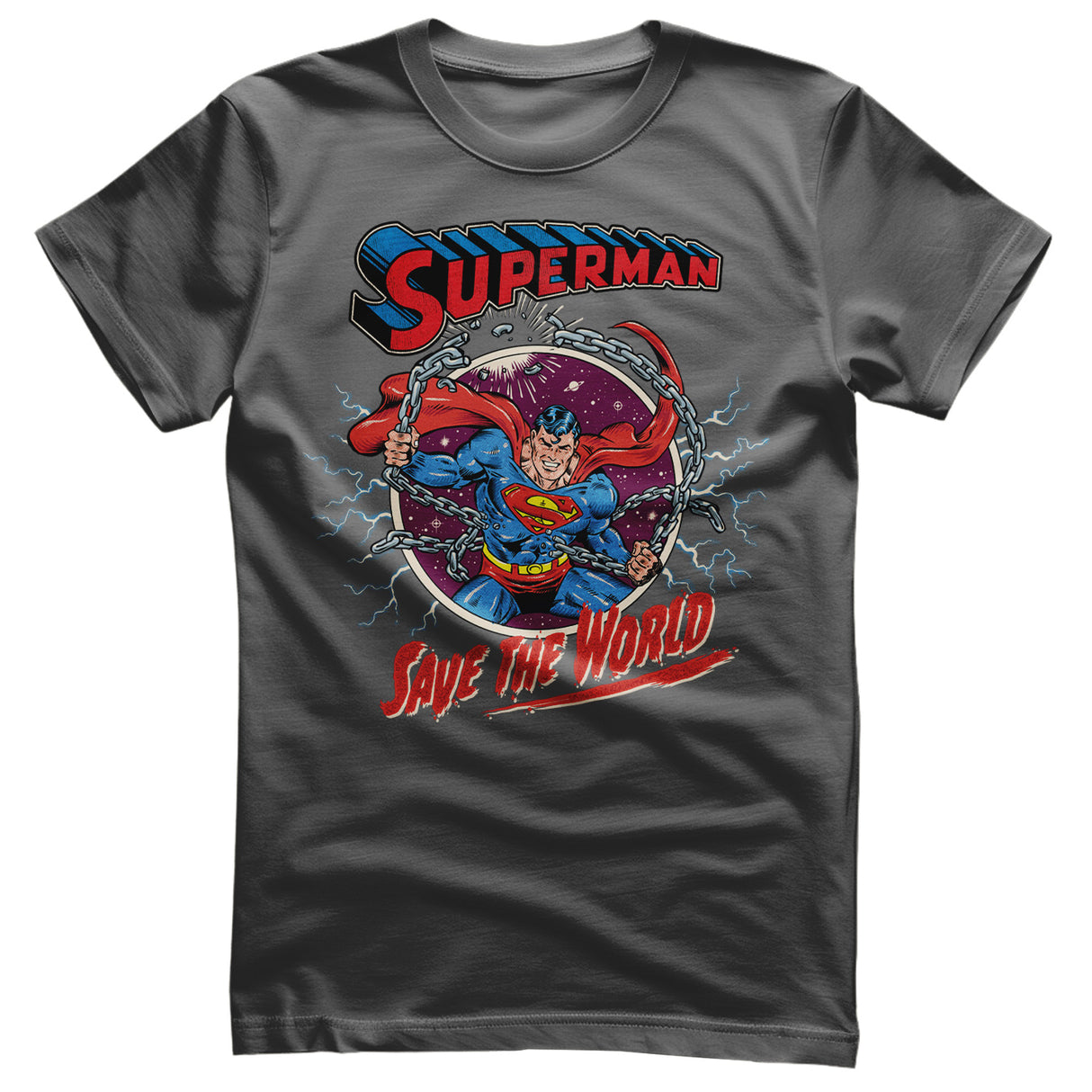 Superman - Save The World T-Shirt