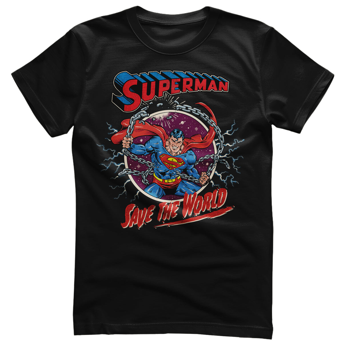 Superman - Save The World T-Shirt
