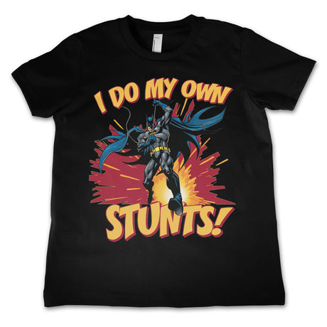 Batman - I Do My Own Stunts Kids T-Shirt