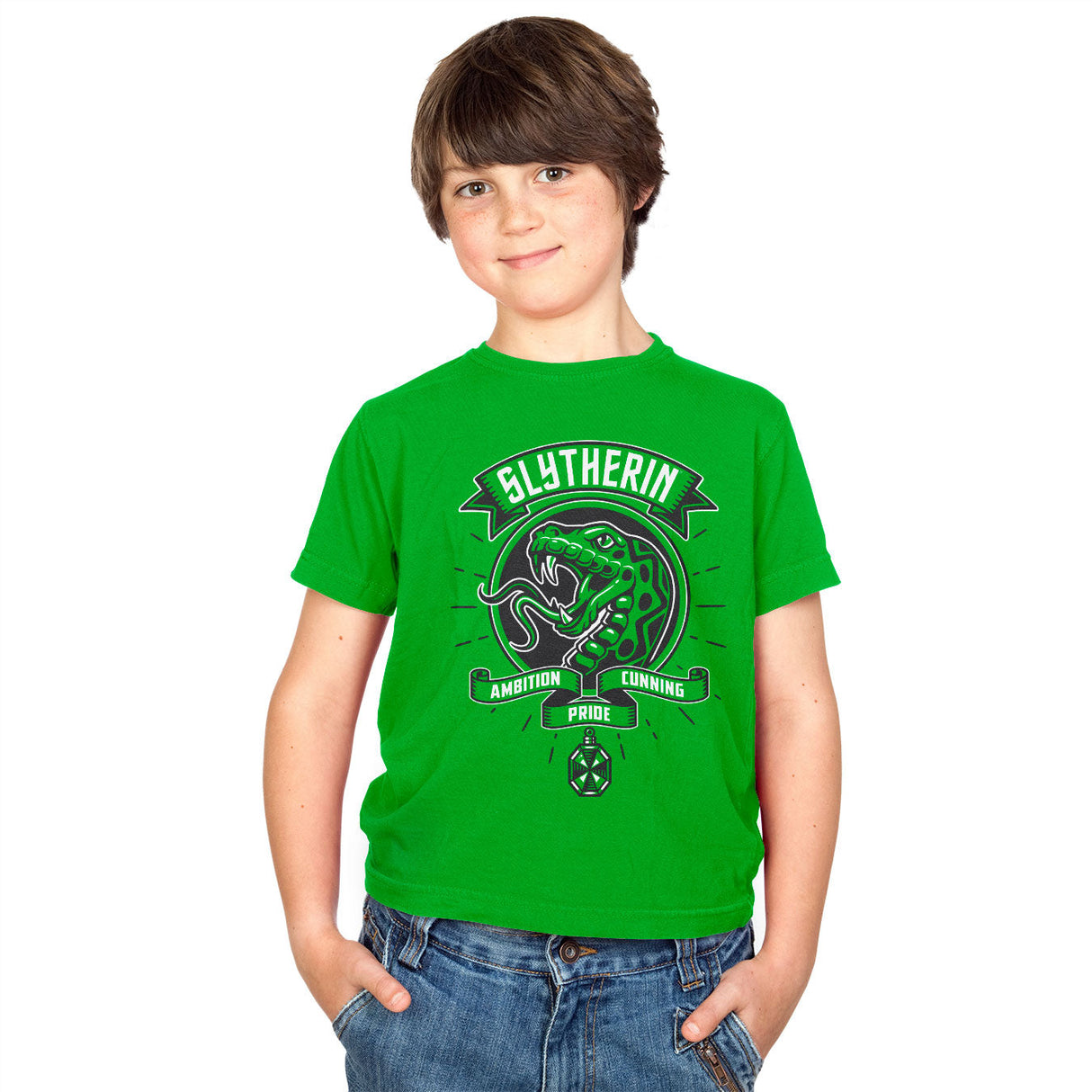 Harry Potter - Slytherin Patch Kids Tee