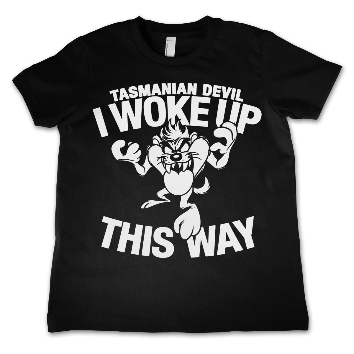 Tasmanian Devil - I Woke Up This Way Kids T-Shirt