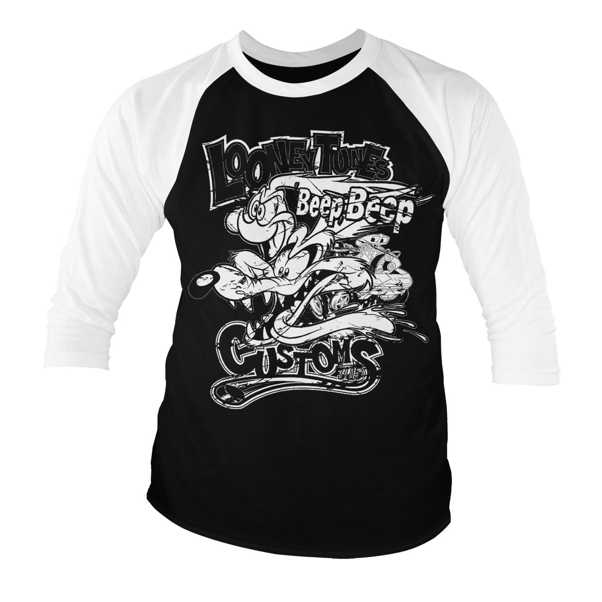 Looney Tunes Customs Baseball 3/4 Sleeve Tee