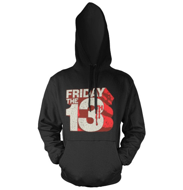 Friday The 13th Block Logo Hoodie