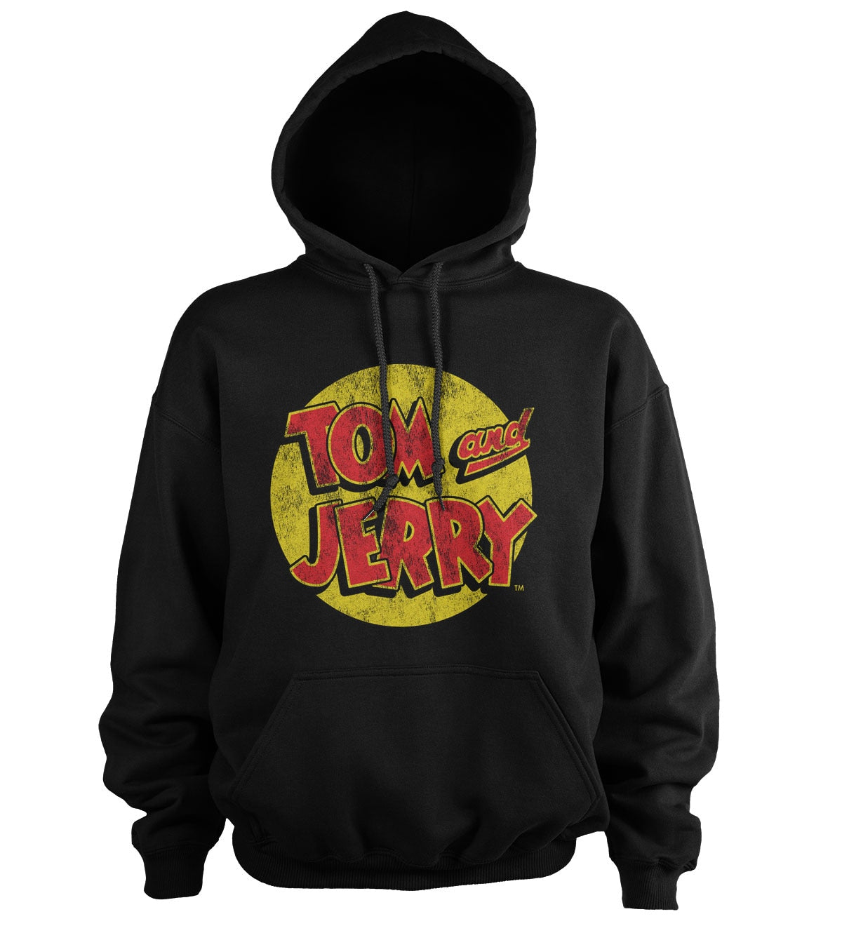 Tom & Jerry Washed Logo Hoodie