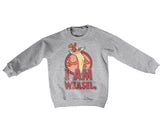 I Am Weasel Kids Sweatshirt