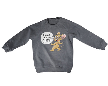 Jerry - I Woke Up This Cute Kids Sweatshirt