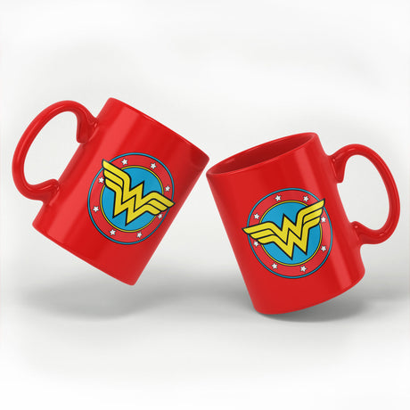 Wonder Woman Shield Mug