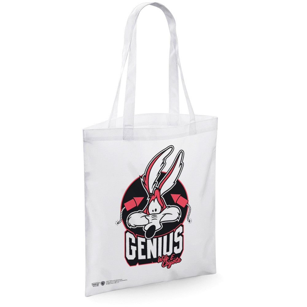 Genius - Wile E. Coyote Tote Bag