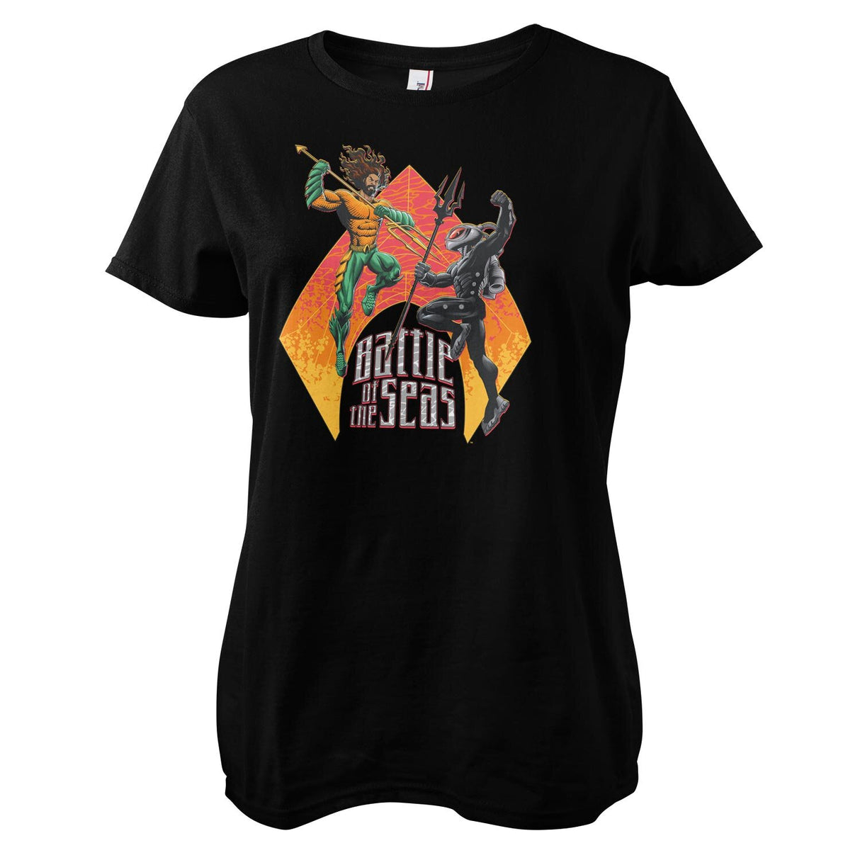 Aquaman - Battle Of The Seas Girly Tee