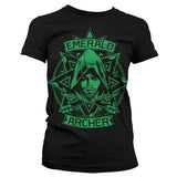 Arrow - Emerald Archer Girly T-Shirt