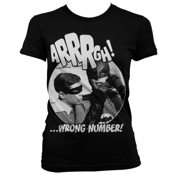 Arrrgh - Wrong Number Girly T-Shirt