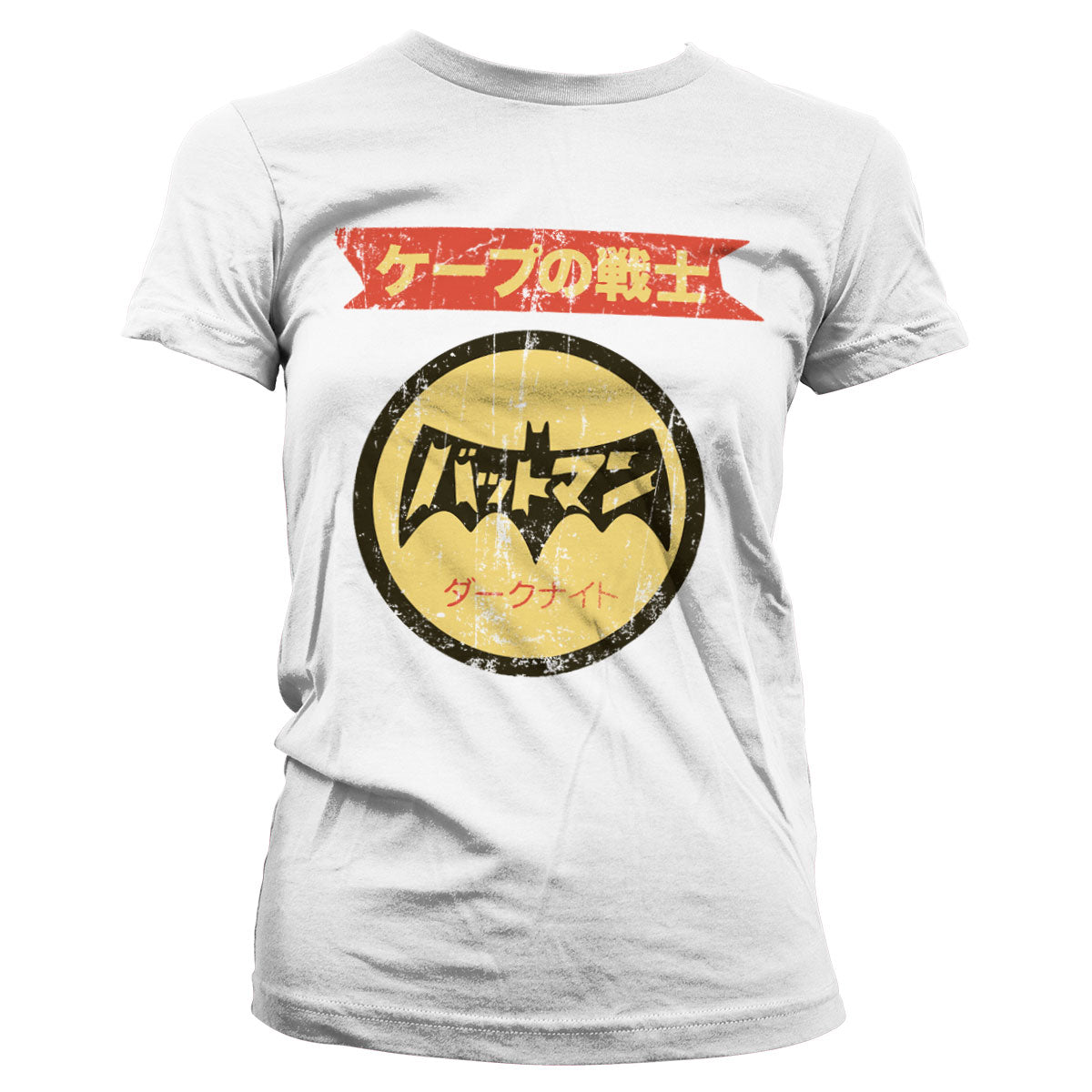 Batman Japanese Retro Logo Girly Tee