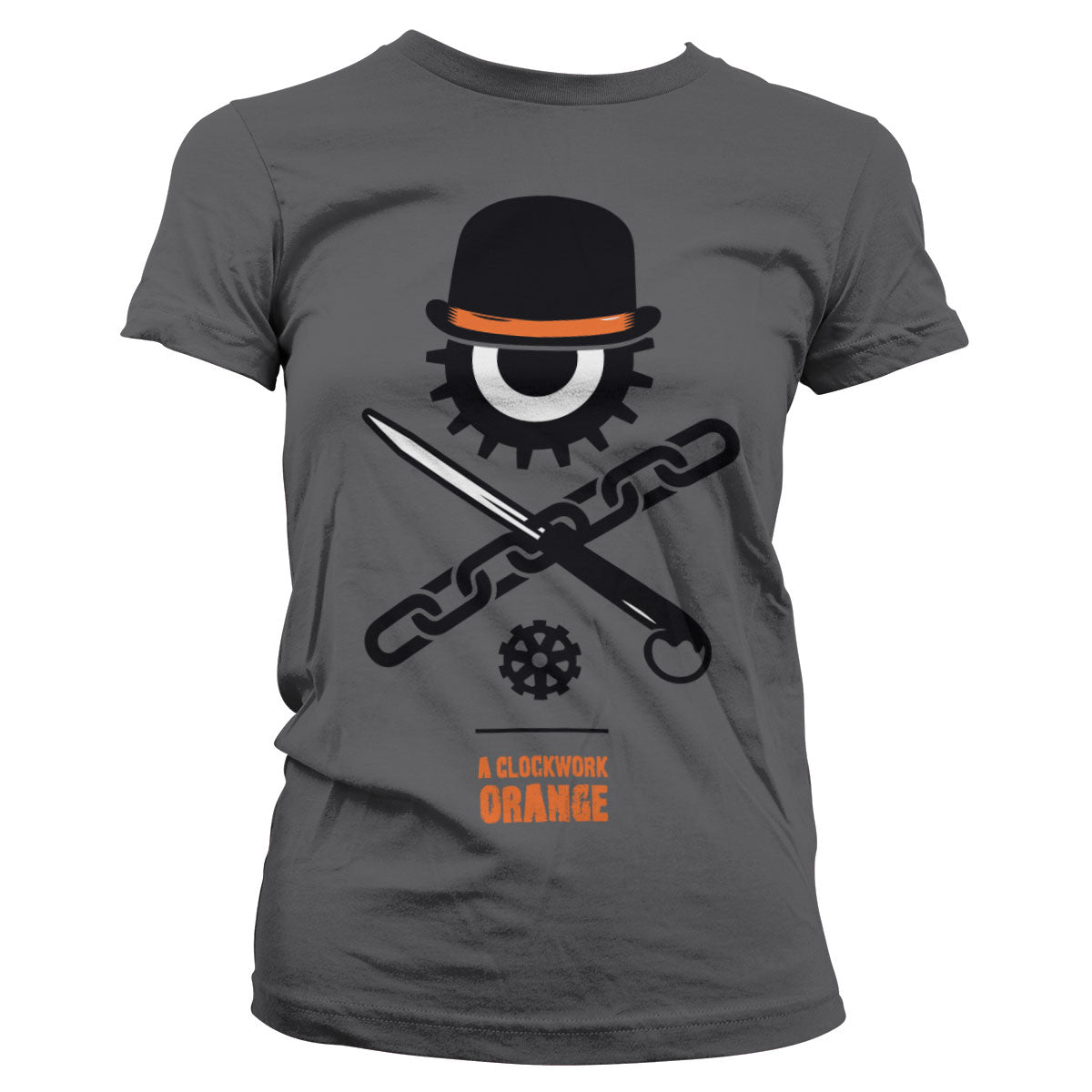 Clockwork Orange Bowler Eye Girly Tee