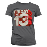 Friday The 13th Block Logo Girly Tee