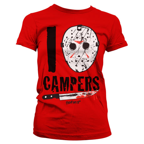 I Jason Campers Girly Tee