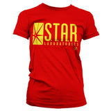 The Flash - Star Laboratories Girly T-Shirt