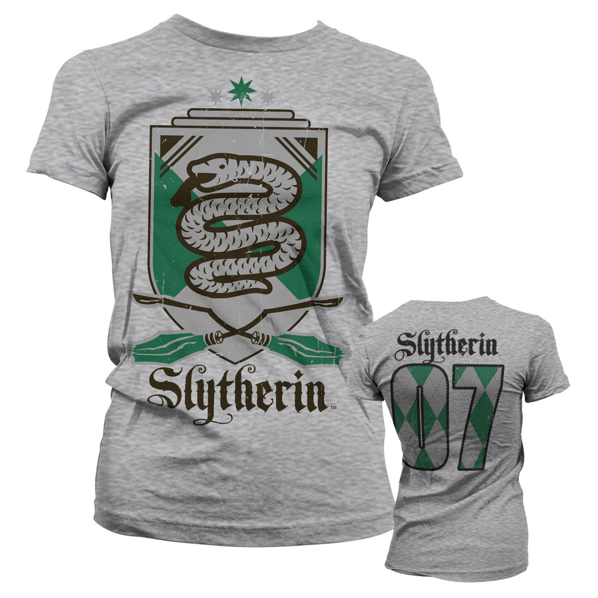 Harry Potter - Slytherin 07 Girly Tee