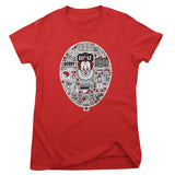 IT Balloon Icons Girly Tee